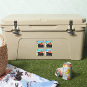 Niet vandaag Satan Mattheüs 4:10 Sticker (Koeler)