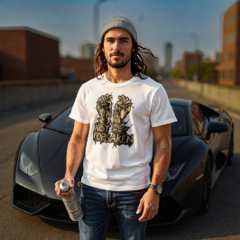 Niet verlaten Tri-Blend shirt