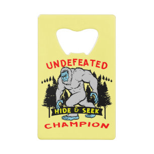 Niet-verslagen Champion Bigfoot 04 # Kredietkaart Flessenopener