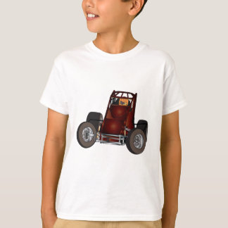 Niet-vleugelige sprintauto #1 t-shirt