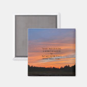 Niet voor iedereen Schattige Quote Sunset Magnet Magneet (Voorkant / Achterkant)