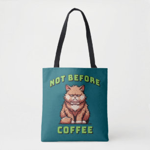 Niet voor koffie draagtas