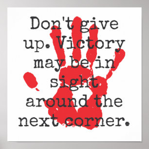 Niet voor me lopen - Inspirerend offertes Poster