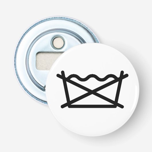 NIET WASSEN! BUTTON FLESOPENER (Voorkant)