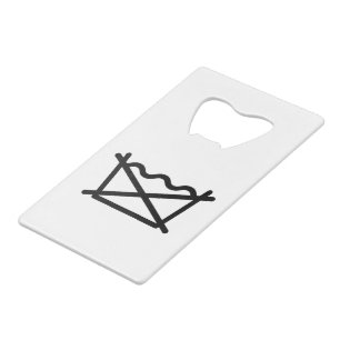 NIET WASSEN! KREDIETKAART FLESSENOPENER