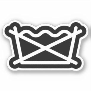 NIET WASSEN! STICKER