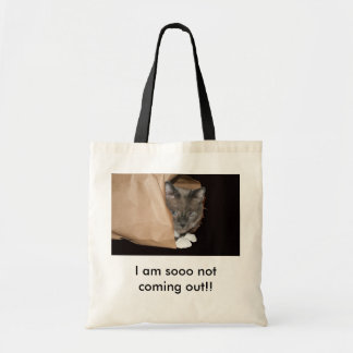 Niet wegkomen. tote bag