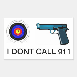 Niet welkom rechthoekige sticker