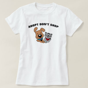 Niet winkelen op T-Shirt