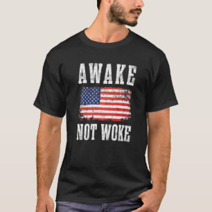 Niet Woke Anti-Political Correction PC Annuleren T-shirt
