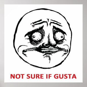 Niet zeker als Gusta - Poster