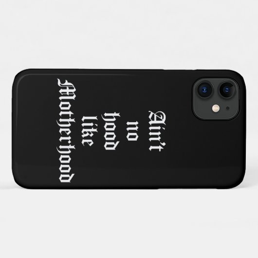 Niet zo goed als moederschap Case-Mate iPhone case (Achterkant (horizontaal))