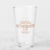 Niet zo goed als moederschap glas (Achterkant)