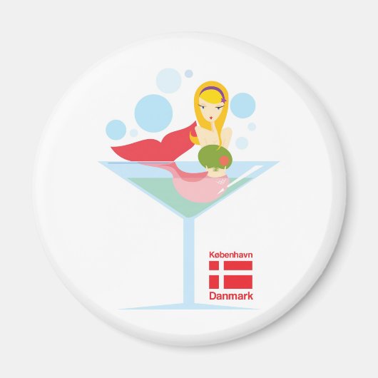 niet-zo-kleine zeemeermin magneet (Voorkant)