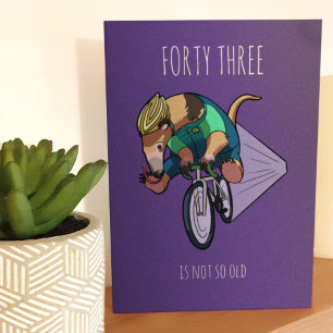 Niet zo oude Braziliaanse boommiereneter fietser C