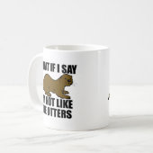 Niet zoals de otters koffiemok (Voorkant links)