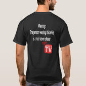 NIET zoals op tv T-shirt (Achterkant)