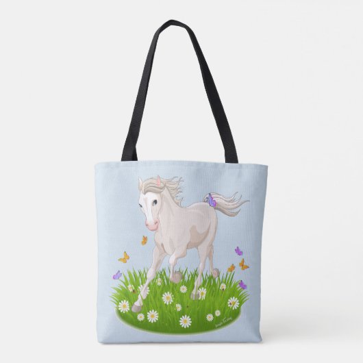 NIET zoiets als gewoon een PAARD Tote Bag (Achterkant)