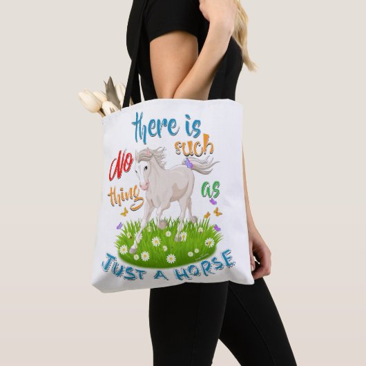 NIET zoiets als gewoon een PAARD Tote Bag (Dichtbij)
