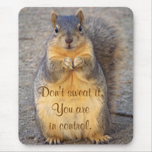 Niet zweten It_ Mousepad Muismat