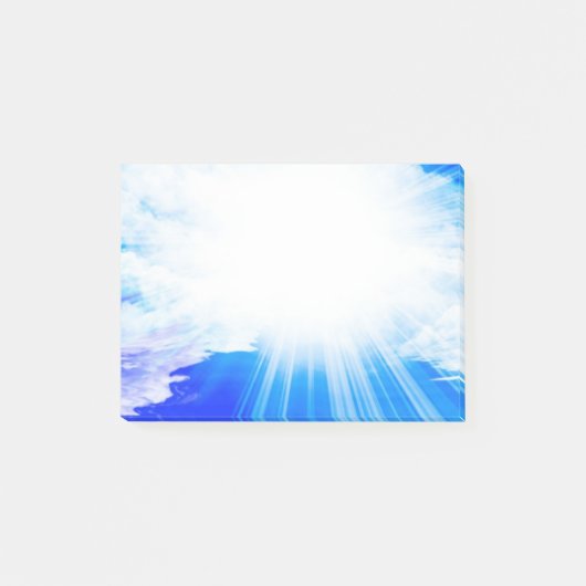 Niets anders dan Blue Sky Post-it® Notes (Voorkant)