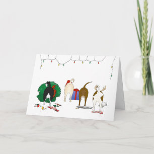Niets anders dan een Chihuahua Kerstmis Feestdagen Kaart