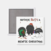 Niets anders dan een nieuwe kerst magneet (Voorkant / Achterkant)