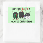 Niets anders dan een nieuwe kerst rechthoekige sticker (Tas)