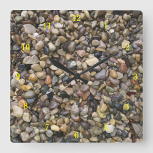 Niets behalve de Rocks Wall-klok Vierkante Klok