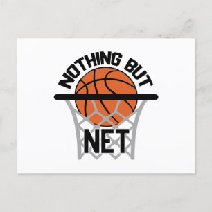 Niets behalve het Netto Gift Idee Basketball Briefkaart