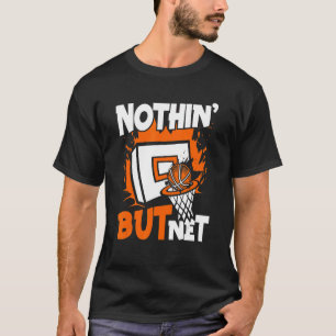 Niets behalve Net Pro Player Professional Basketba T-shirt