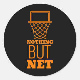 Niets behalve Netto Ronde Sticker