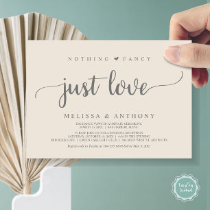 Niets bijzonders, gewoon liefde, elopement, rustie kaart