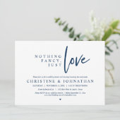 Niets bijzonders, gewoon liefde, huwelijksvlucht d kaart (Staand voorkant)