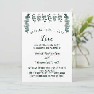 Niets bijzonders, gewoon liefdesvlucht Eucalyptus Kaart