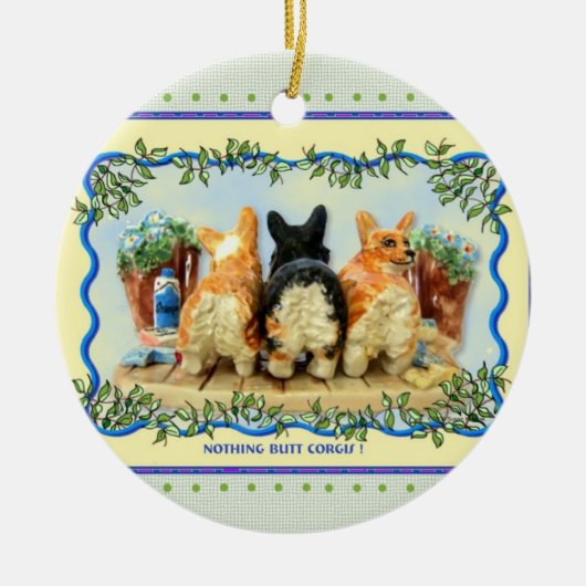 Niets Butt Corgis! Ornament (Voorkant)