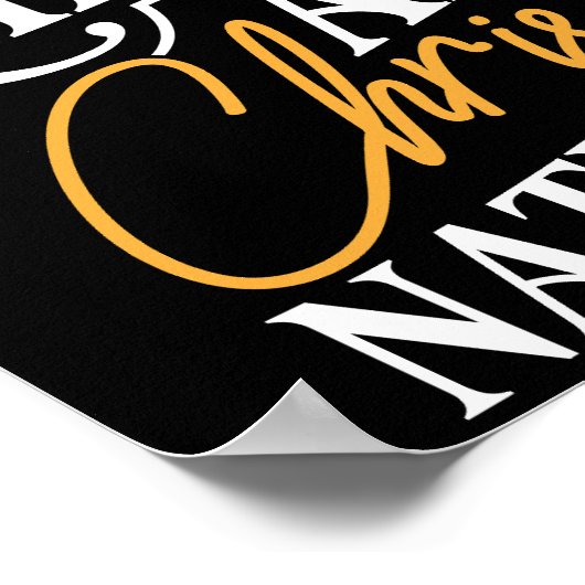 NIETS CHRISTELIJK AAN POSTER (Hoek)