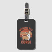 Niets Dan Corgi Bagagelabel (Voorkant (verticaal))