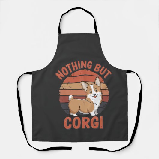 Niets Dan Corgi Schort (Voorkant)