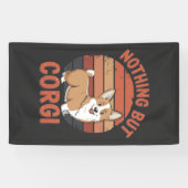 Niets Dan Corgi Spandoek (Horizontaal)