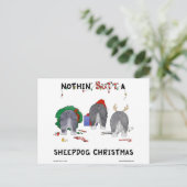Niets dan een herdershond Kerstmis Feestdagenkaart (Staand voorkant)