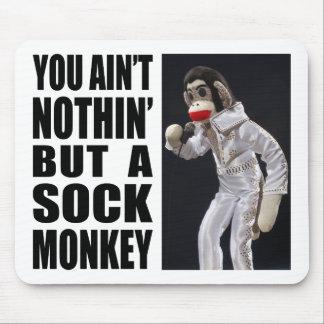 Niets dan een Sock Monkey Mousepad Muismat