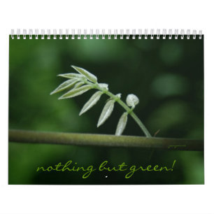 niets dan groen! kalender