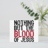 Niets dan het bloed briefkaart (Staand voorkant)