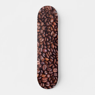Niets dan koffiebonen skateboard