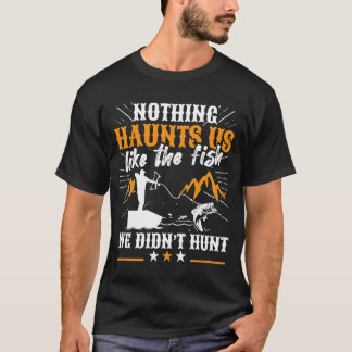Niets doet ons denken aan de vis We Didnu2019t Hun T-shirt