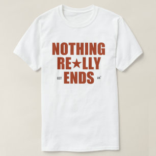 Niets Eindigt Echt 2025 Cowboy Carter Tour Beyonc T-shirt