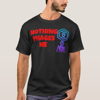 NIETS FAGES ME FUNNY BACTERIOPHAGES MICRO T-SHIRT