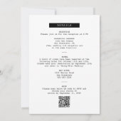 Niets Fancy gewoon Liefde Foto Booth Fun Weddensch Kaart (Achterkant)