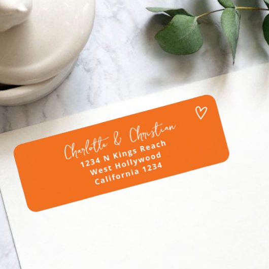 Niets Fancy Gewoon Liefde Groovy Retro 70s Bruilof Etiket